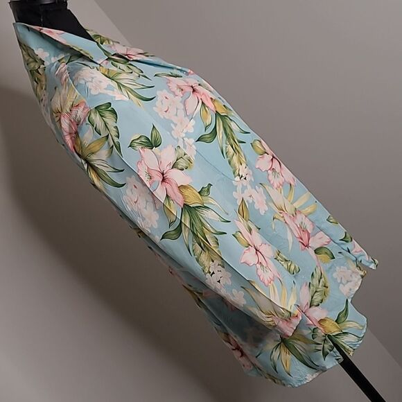 What if...? Sz XL blue with pink & yellow florals - Picture 3 of 8